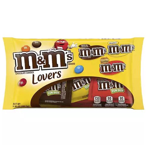 M & M Chocolate Candies, Fun Size, Variety Mix, Chocolate