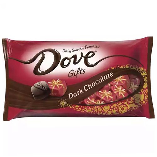 Dove Dark Chocolate Snowflakes