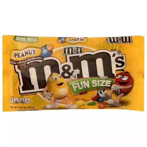 M&M's Fun Size Peanut Milk Chocolate Candy - 10.57 oz Bag 