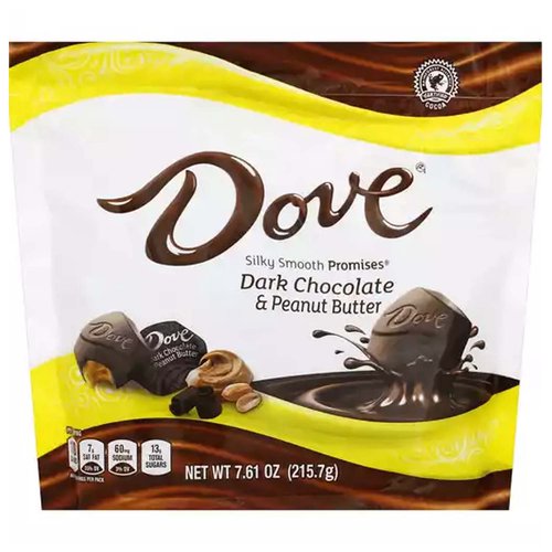 Dove Dark Chocolate, & Peanut Butter