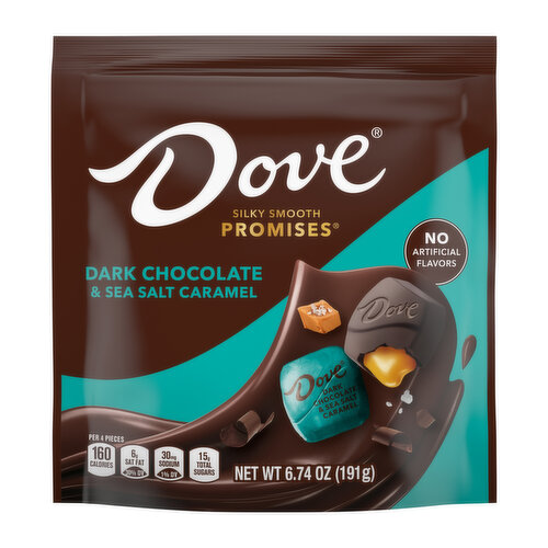 Dove Chocolate Premium Dark Chocolate Salt Caramel