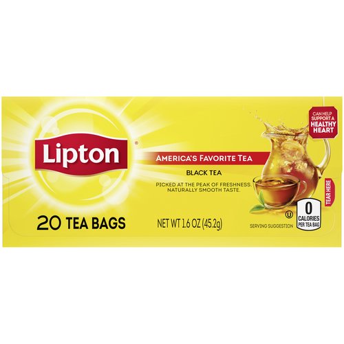 are lipton tea bags made of plastic