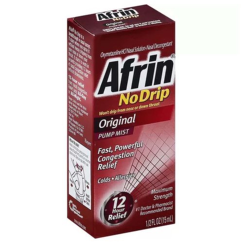 Afrin No Drip Reg Pump