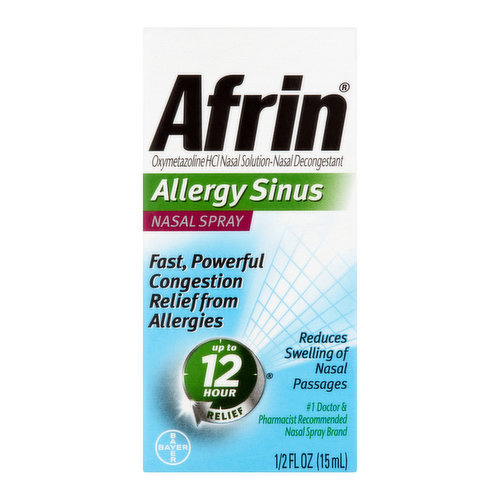 Afrin Allergy Sinus Nasal Spray