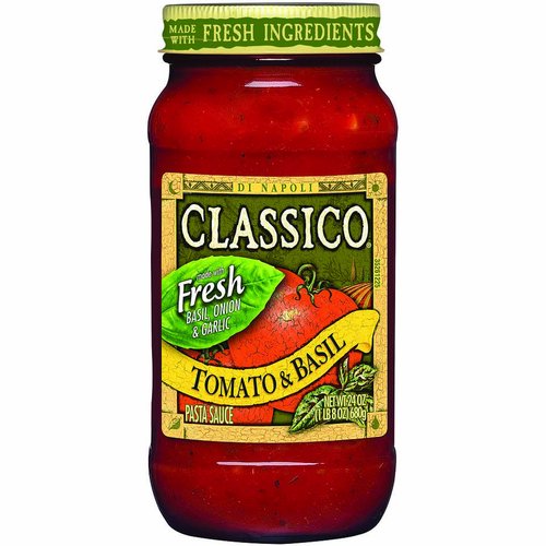 Classico Tomato Basil Pasta Sauce Foodland