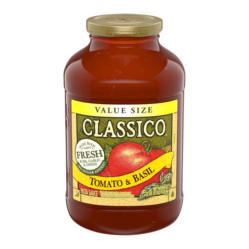 Classico Tomato & Basil Pasta Sauce Value Size