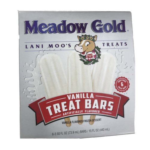 Meadow Gold Vanilla Frozen Treat Bars