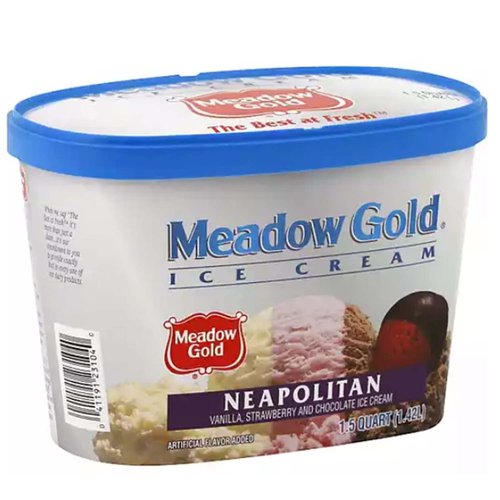 Meadow Gold Ice Cream, Neapolitan