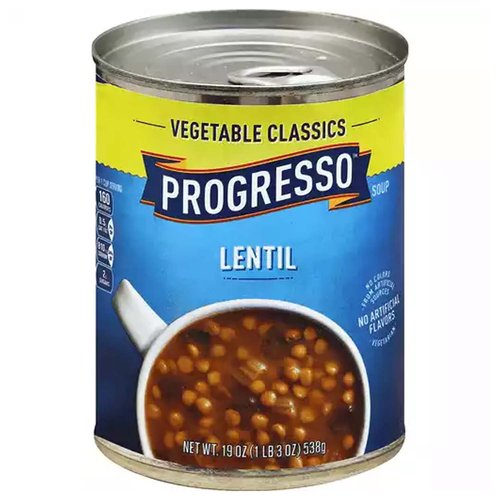 Progresso Vegetable Classics Lentil Soup