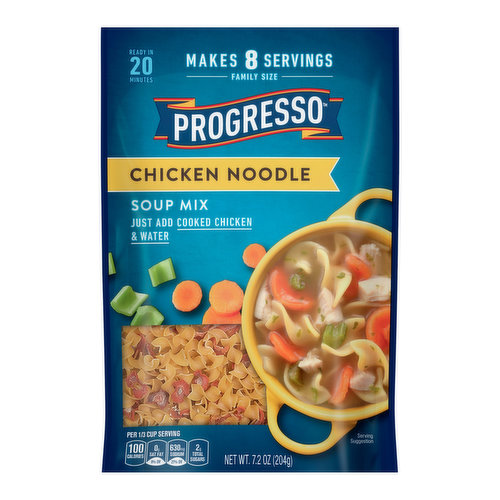 Progresso Chicken Noodle Soup Mix Family Size