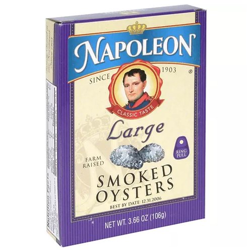 Napoleon Smoked Oysters