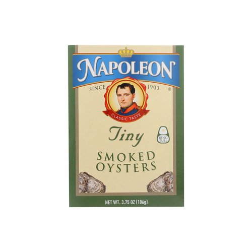 Napoleon Smoked Baby Oysters