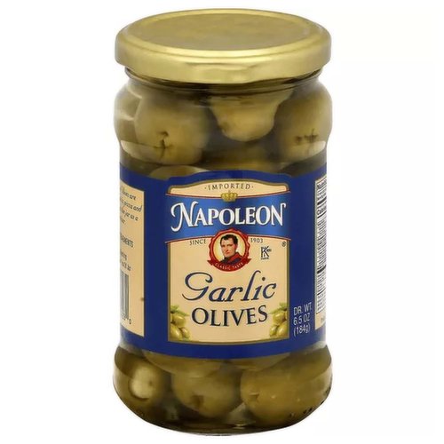 Napoleon Garlic Stuffed Olives