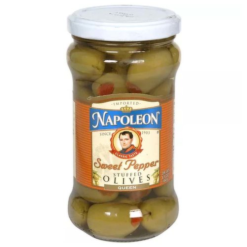 Napoleon Sweet Pepper Stuffed Olives