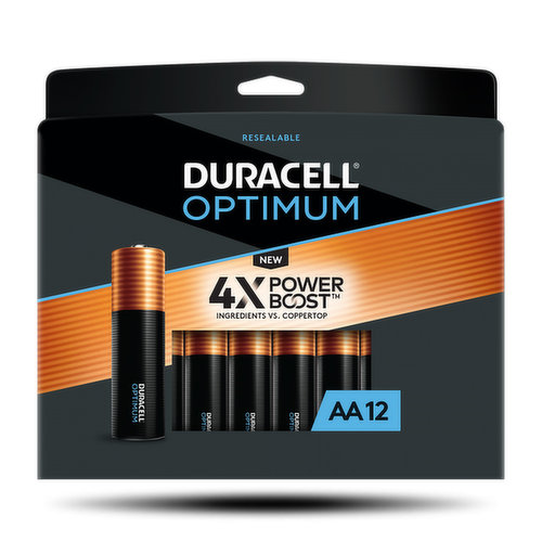 Duracell Optimum AA (12-pack)