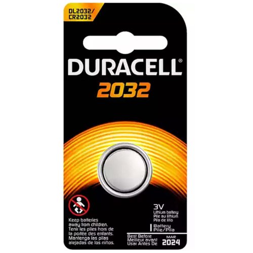 Duracell DL2032 Battery, 3 Volt