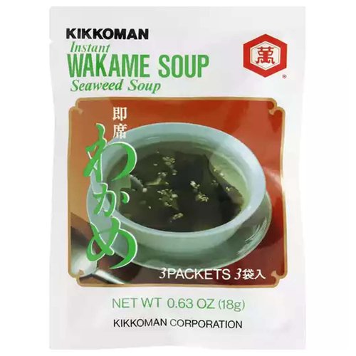 Kikkoman Instant Wakame Soup, Seaweed