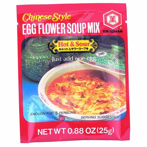 Kikkoman Egg Flower Soup, Hot & Sour