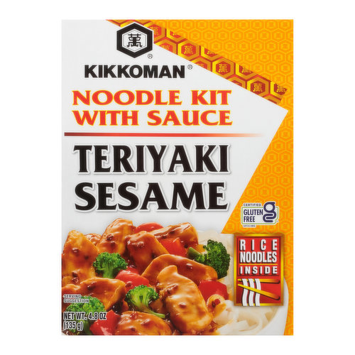 Kikkoman Teriyaki Sesame with Sauce Noodle Kit