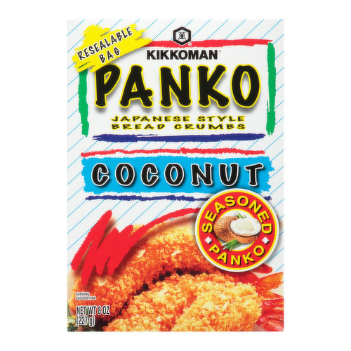 Kikkoman Panko Coconut Japanese Style Bread Crumbs