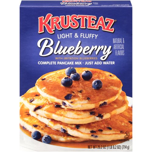 Krusteaz Light & Fluffy Complete Pancake Mix, Blueberry