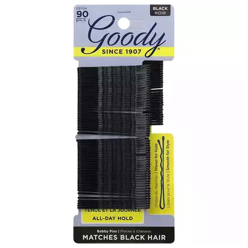 Goody Bobby Pins, Black, Stay Tight