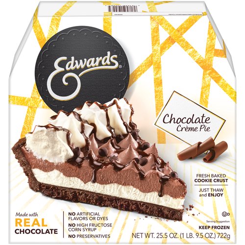 Edwards Desserts Crème Pie, Hershey's Chocolate