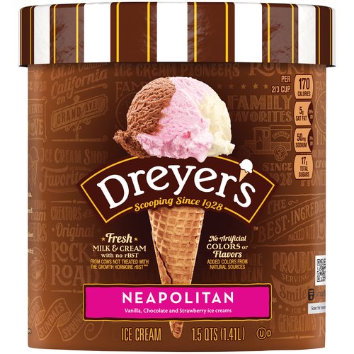 Dreyer's Classic Ice Cream, Neapolitan