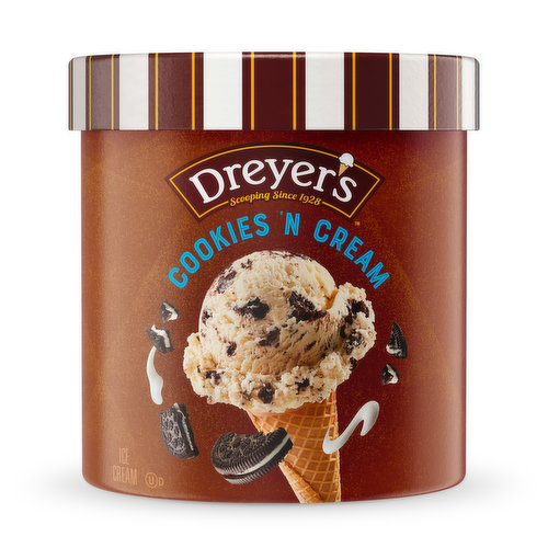 Dreyer's Classic Ice Cream, Cookies 'N Cream