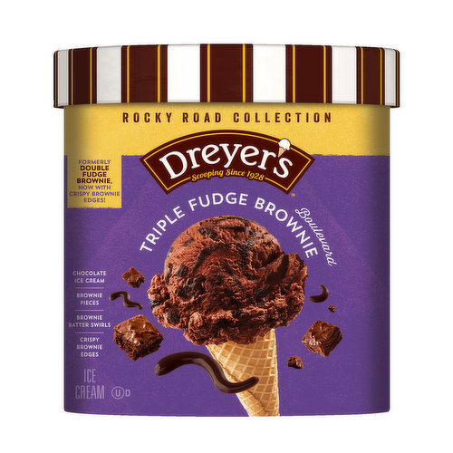 Dreyers Triple Fudge Brownie Boulevard