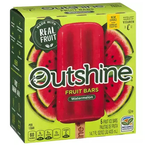 Outshine Fruit Bars, Watermelon