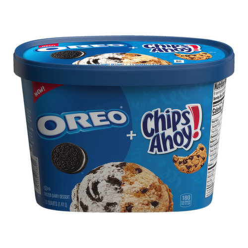 Dreyers 2in1 Oreo & Chips Ahoy! Frozen Dessert