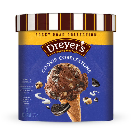 Dreyer's Cookie Cobblestone Ice Cream