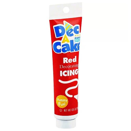 Dec A Cake Decorating Icing, Red