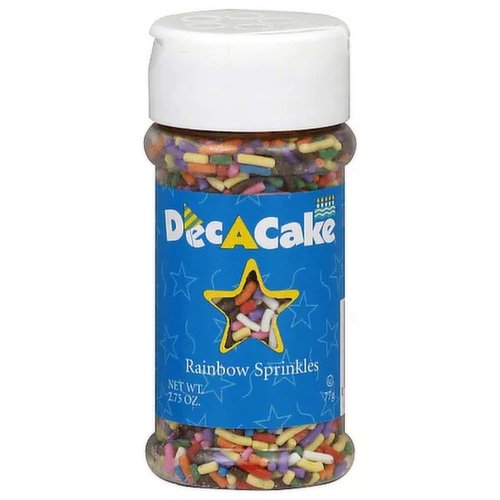 Dec A Cake Rainbow Sprinkles