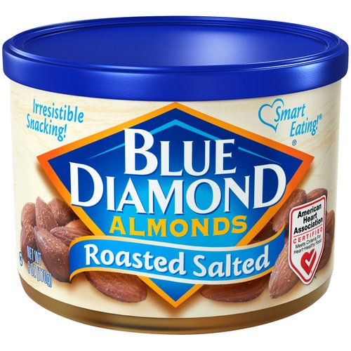 Blue Diamond Almonds, Roasted, Salted