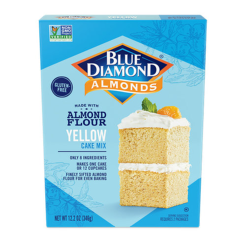 Blue Diamond Gluten Free Yellow Cake Mix