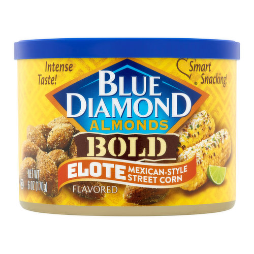 Blue Diamond Bold Elote Mexican-Style Street Corn Flavored Almonds