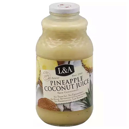 L&A Pineapple Coconut Juice