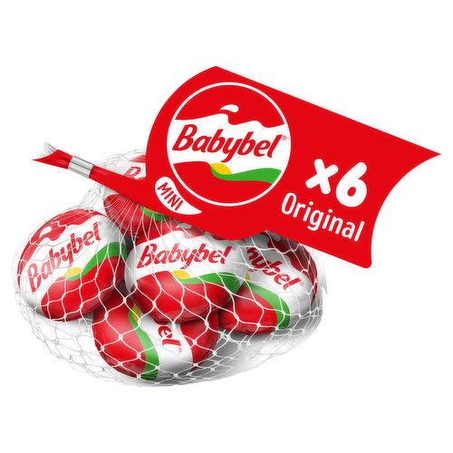 Babybel Mini Original Semisoft Cheese, 6 count