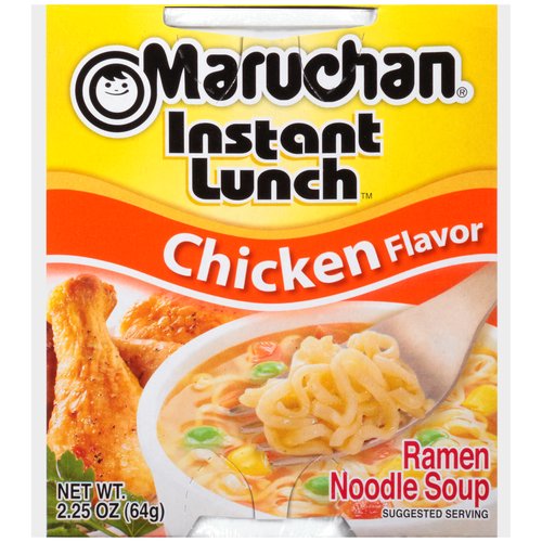 Maruchan Instant Lunch Ramen Noodles Roast Chicken Flavor - 2.25 oz cup