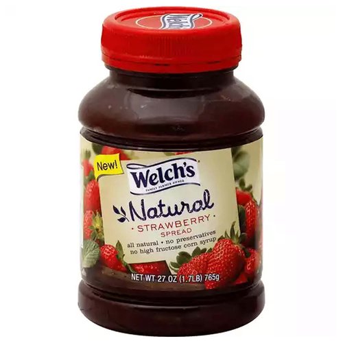 Welch's Natural Spread, Strawberry