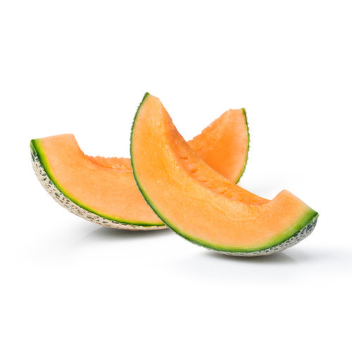 Cantaloupe Melon, Sliced