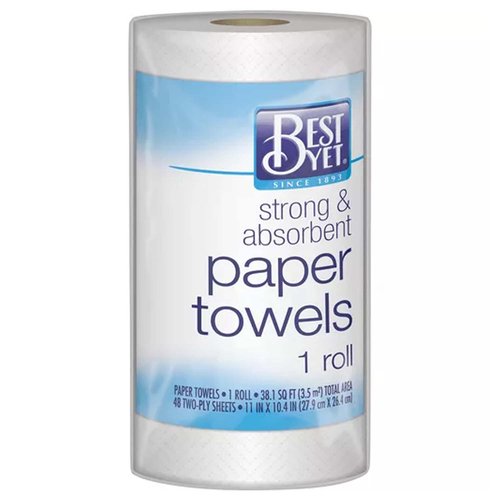 Best Yet Paper Towel 2ply 1 Ct