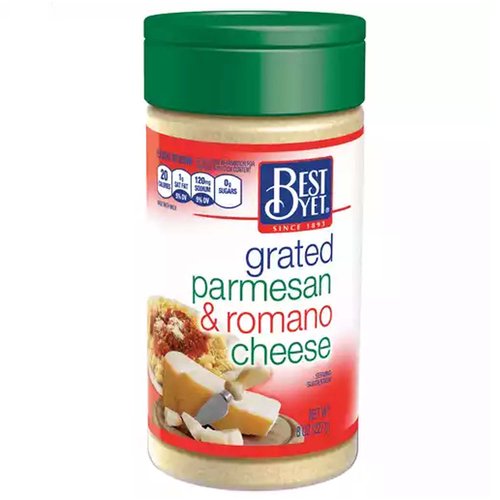 Best Yet Grated Parmesan & Romano