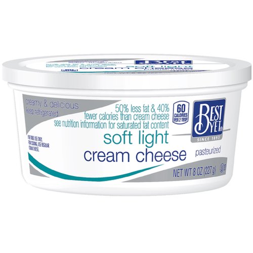 Best Yet Cream Cheese, Lite