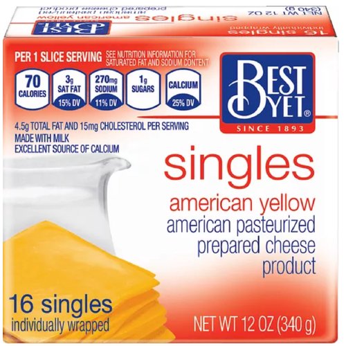 Best Yet American Cheese Singles