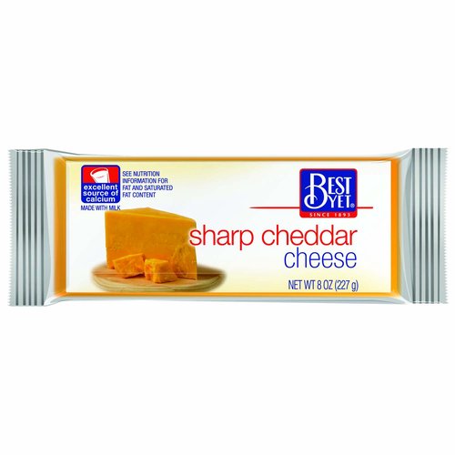 Best Yet Sharp Cheddar Cheese