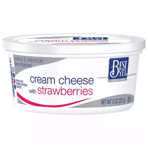 Best Yet Cream Cheese, Strawberry