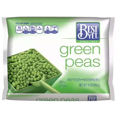Best Yet Frozen Green Peas